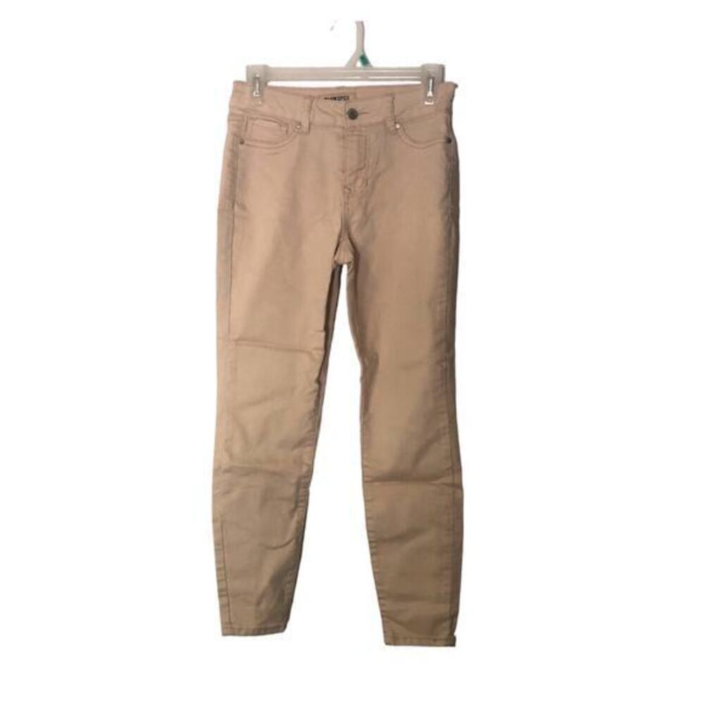 Bluespice Womens Mid-waist/rise Skinny Leg Jeans Light Brown Size Small
